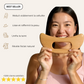 Gua sha en bois de hêtre naturel, accessoire de massage et de madérotherapie pour le corps.